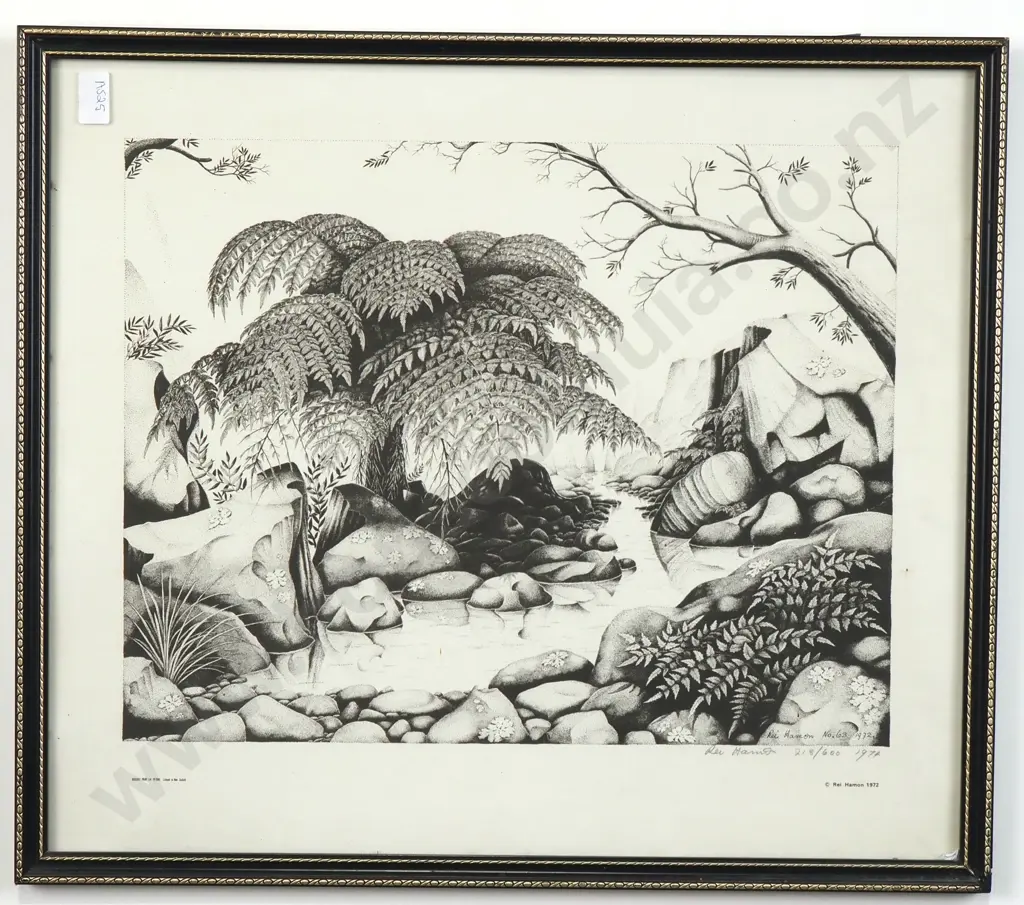 Rei Hamon - Creek, Print Image 1++