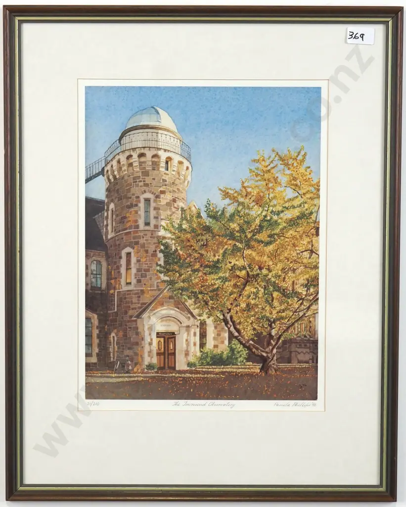 Pamela Philips - The Townsend Observatory (1996), Print Image 1++