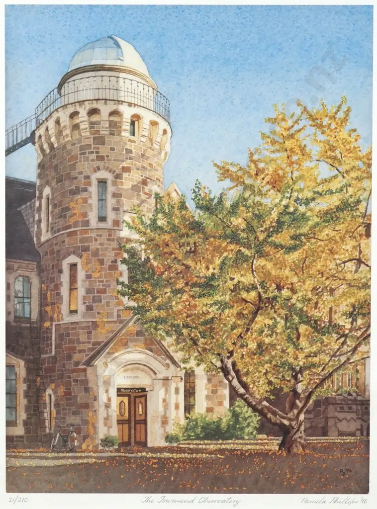 Pamela Philips - The Townsend Observatory (1996), Print Image 1++