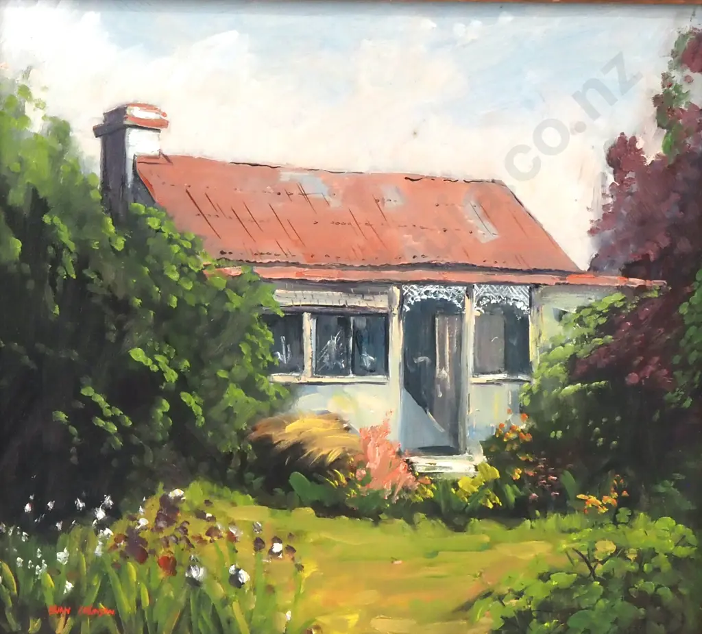 Brian Collinson - Lush Garden, Acrylic Image 1++