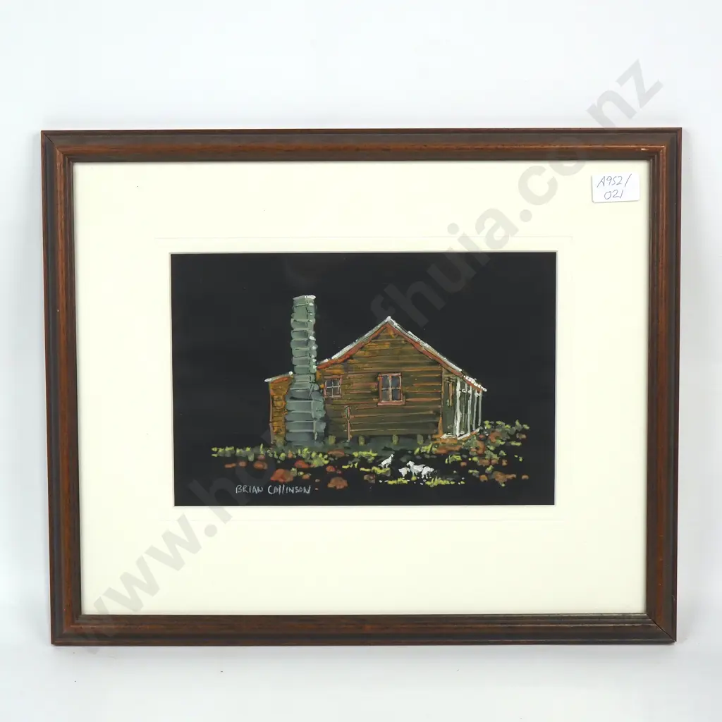 Brian Collinson - Farm Worker House, Water Colour & Gouache Image 1++