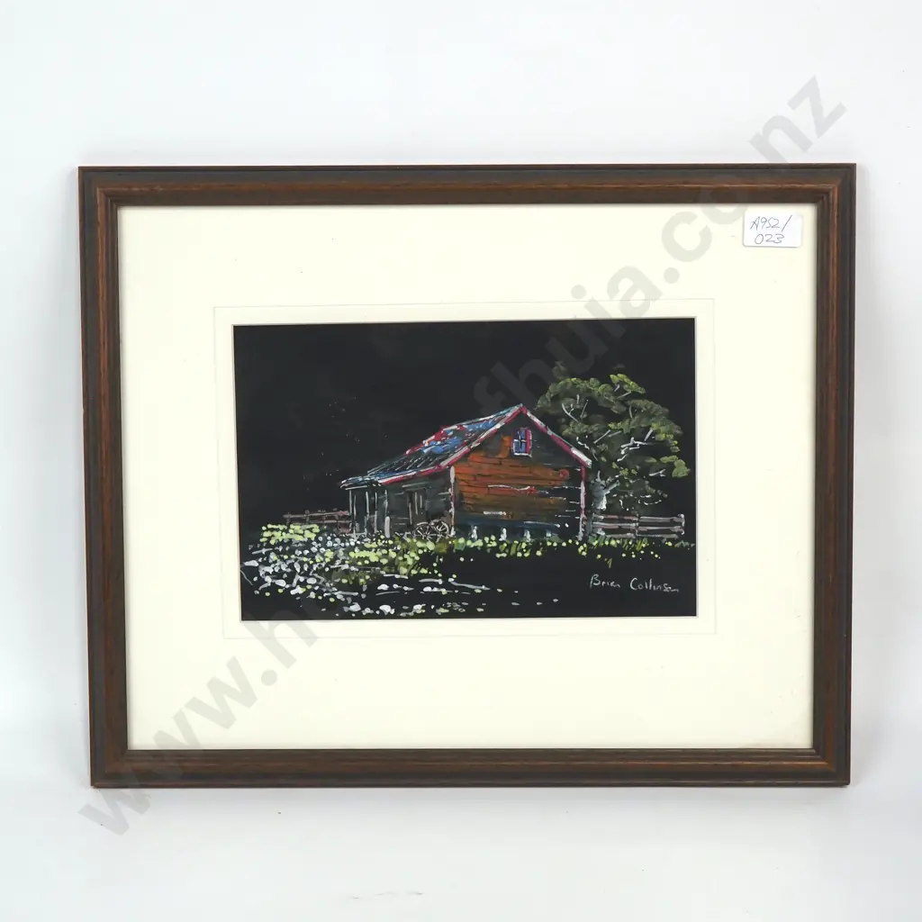 Brian Collinson - Wagon Wheels, Water Colour & Gouache Image 1++