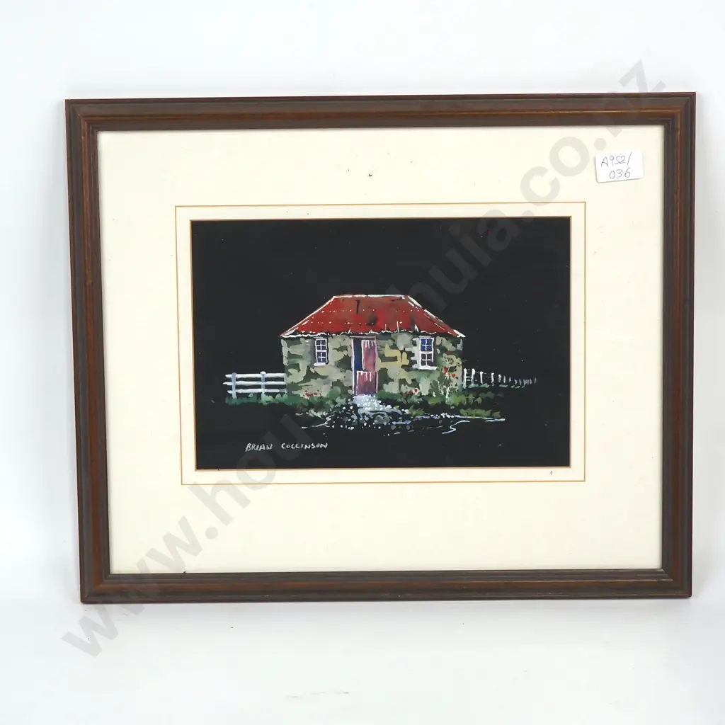 Brian Collinson - Charming Cottage, Water Colour & Gouache Image 1++