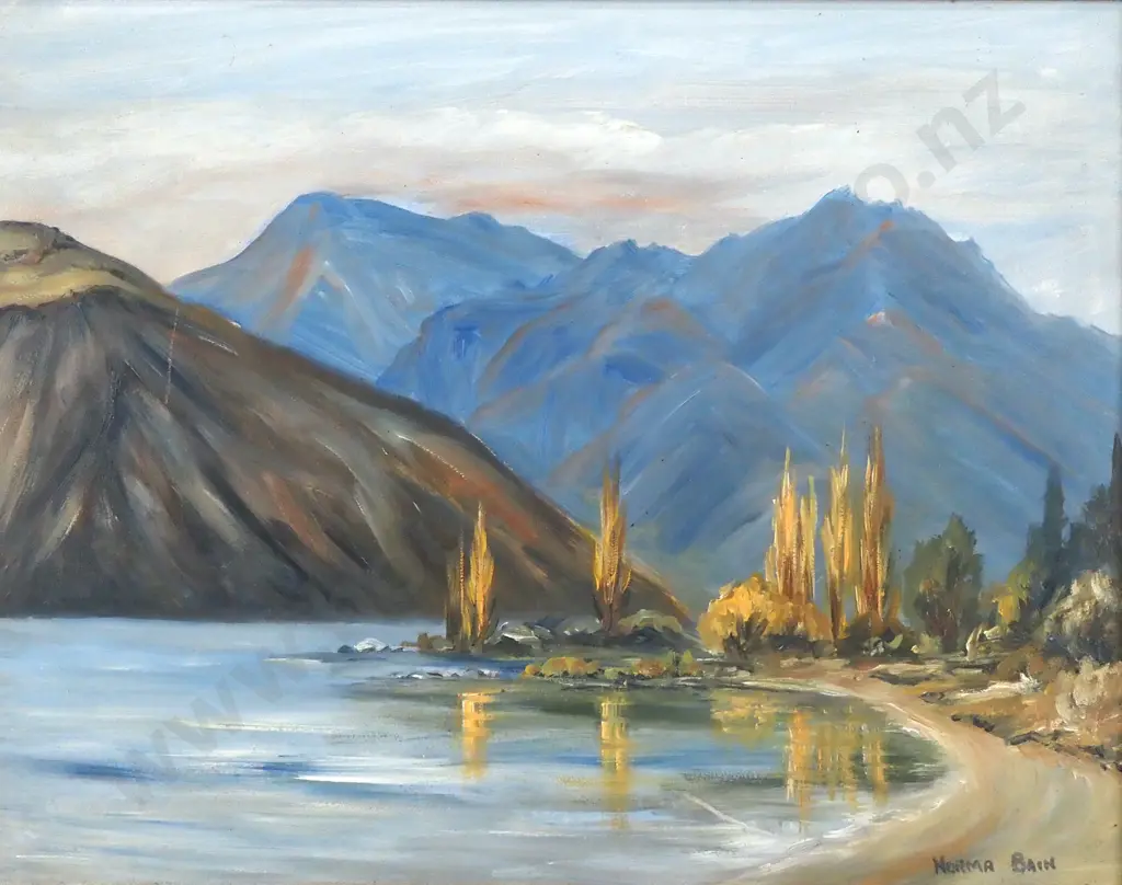 Norma Bain - Bremner Bay by Penrith Camp, Oil Image 1++
