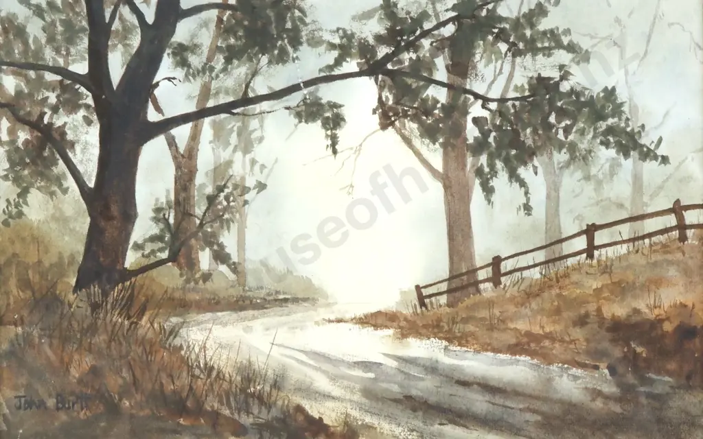John Burtt - Atmospheric, Watercolour Image 1++