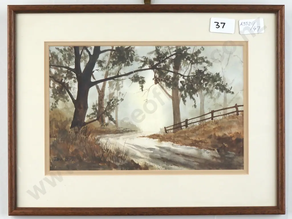 John Burtt - Atmospheric, Watercolour Image 1++