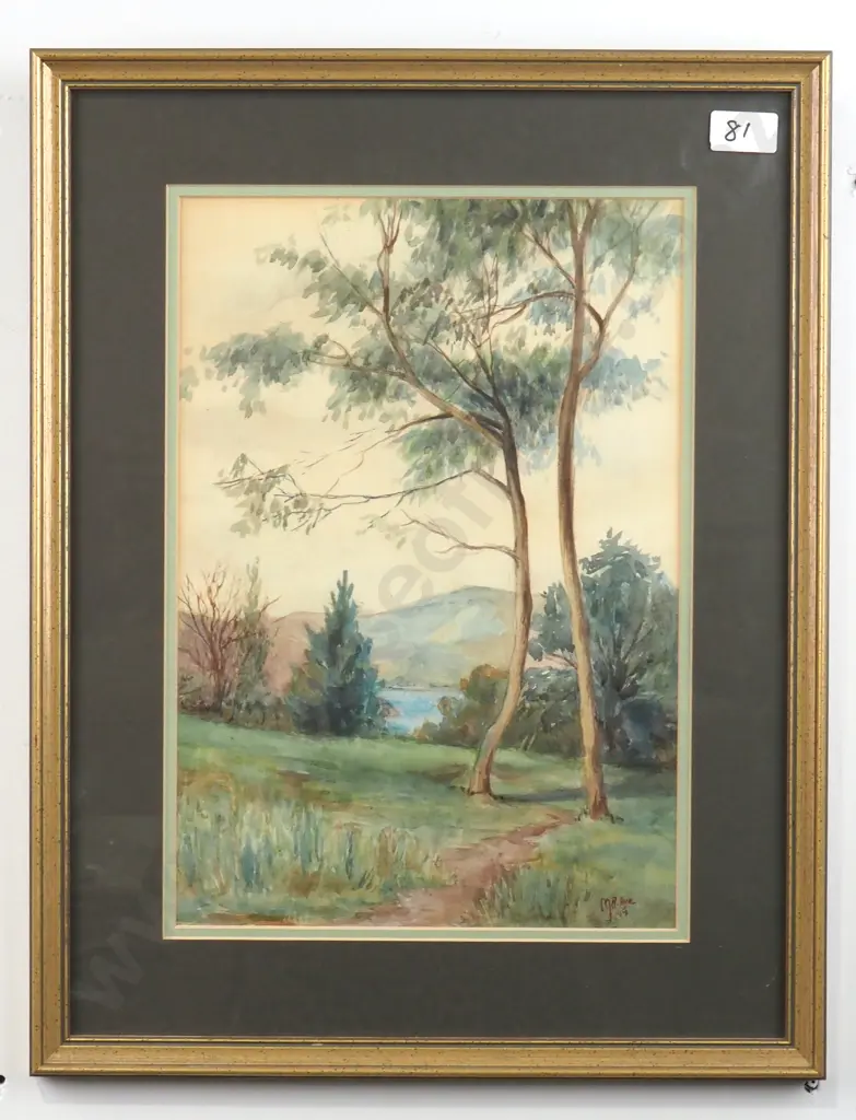 M.A. Lane - Landscape, Watercolour Image 1++