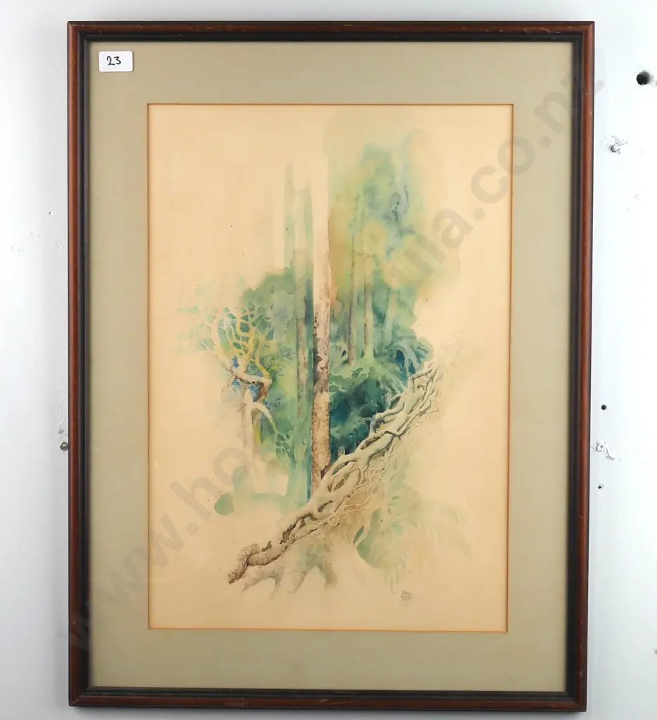 A Hunt - Trees & Tree Roots, Watercolour Image 1++