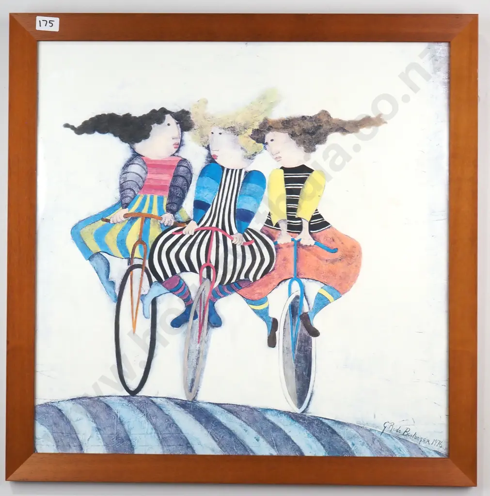 G. Rodo Boulanger - 'Holiday on Wheels' Reproduction Print (1976) Image 1++