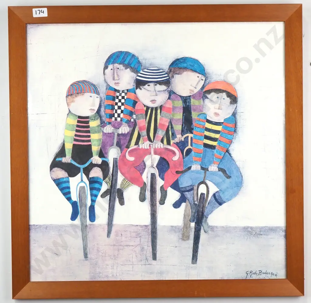 G. Rodo Boulanger - 'Tour de France' Reproduction Print Image 1++