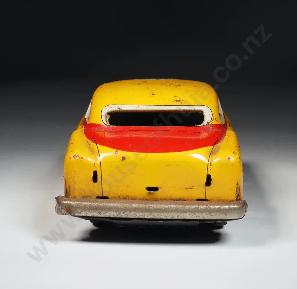 Vintage Tin Plate Wind-up Taxi: Made In Japan Image 1++