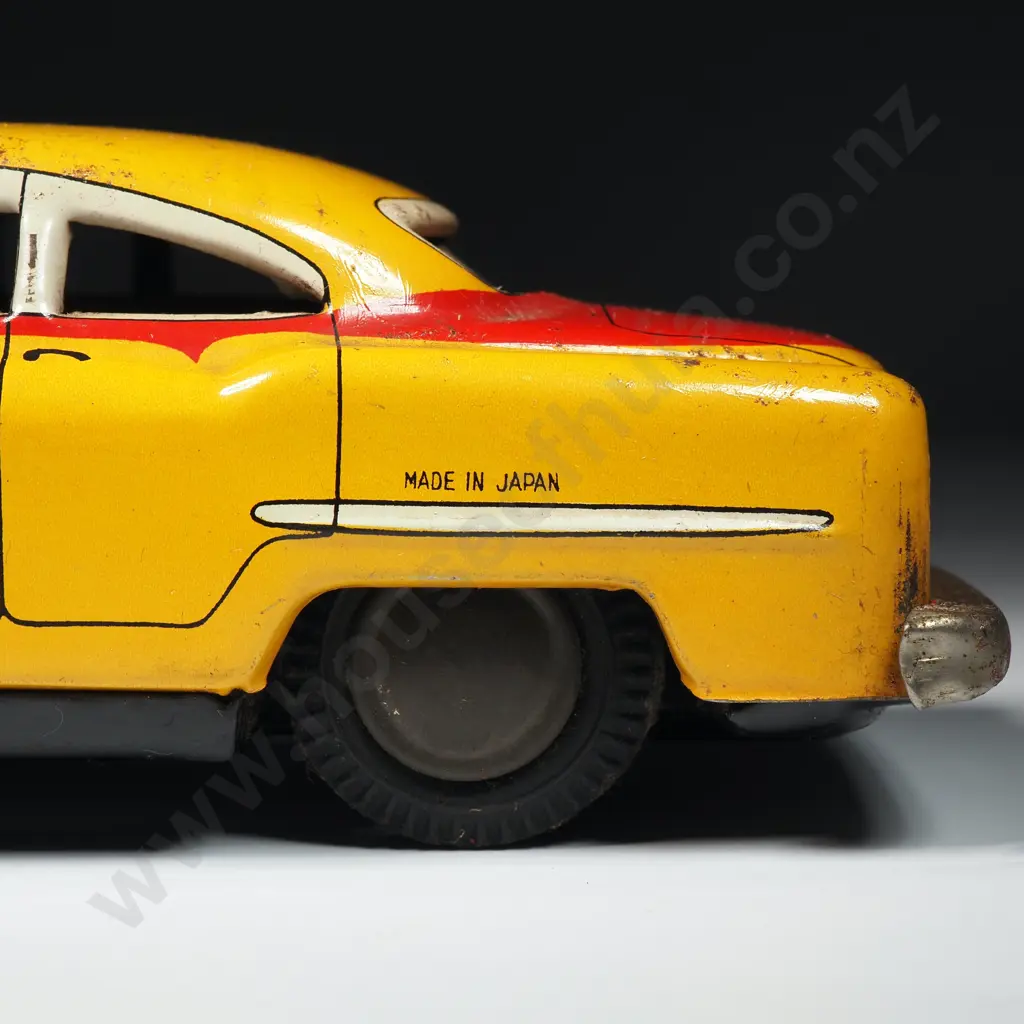 Vintage Tin Plate Wind-up Taxi: Made In Japan Image 1++