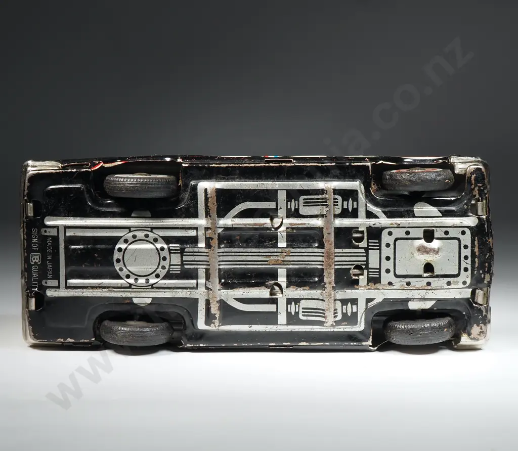 Highway Patrol Tin Plate Car - Made In Japan Image 1++
