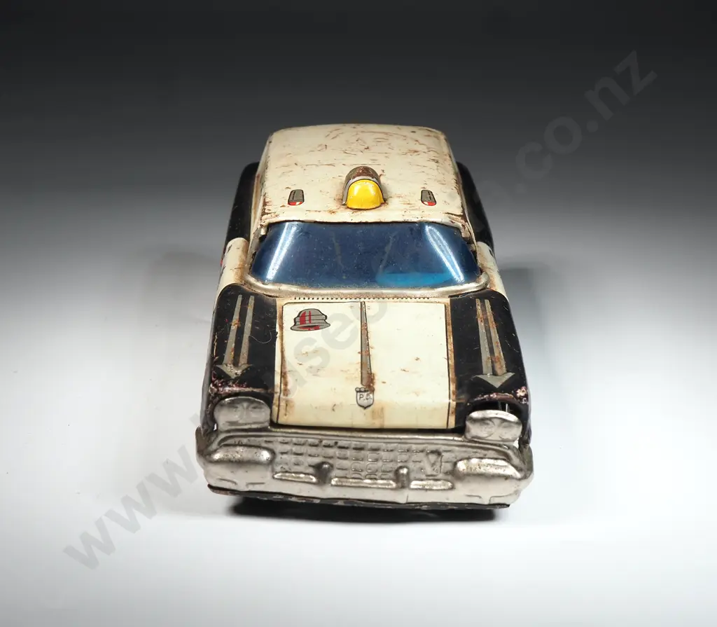 Highway Patrol Tin Plate Car - Made In Japan Image 1++