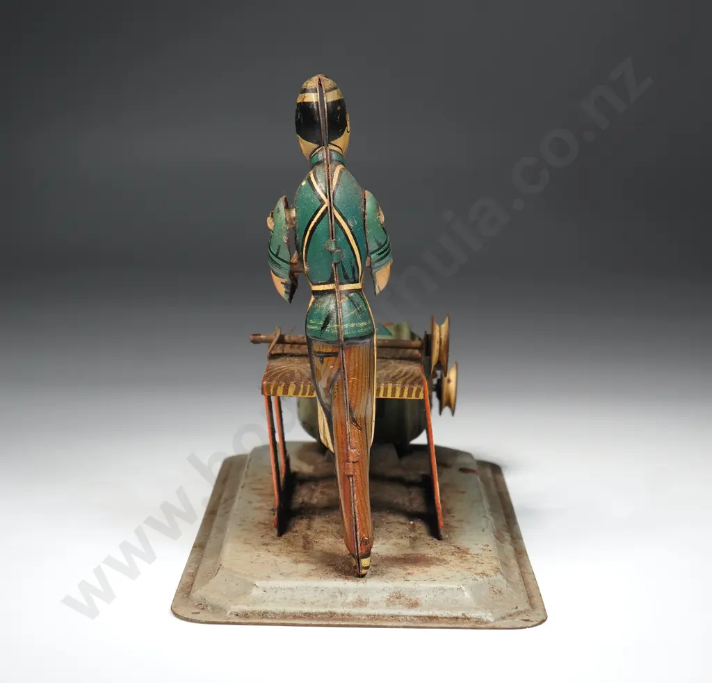 Tin Plate Wind-up Blade Sharpener: Made in Germany Image 1++