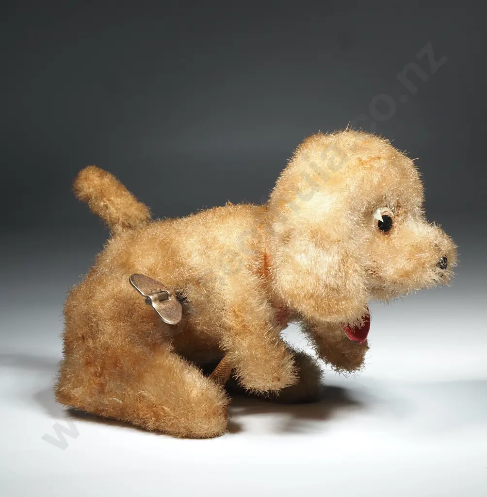 Vintage Wind up Begging Dog Victor Image 1++