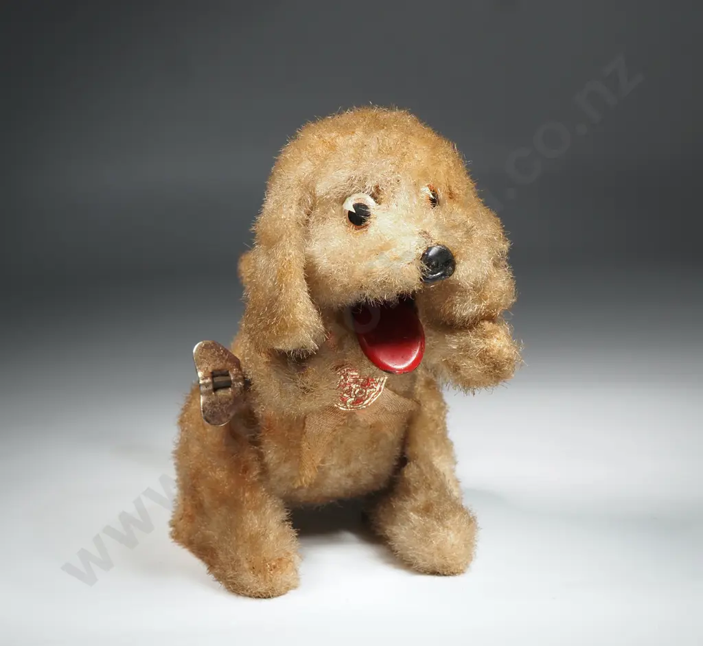 Vintage Wind up Begging Dog Victor Image 1++