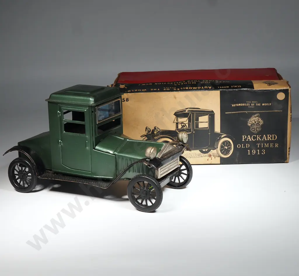 Vintage Tin Plate Packard 'Old Timer' 1913 Made In Japan 758 Image 1++