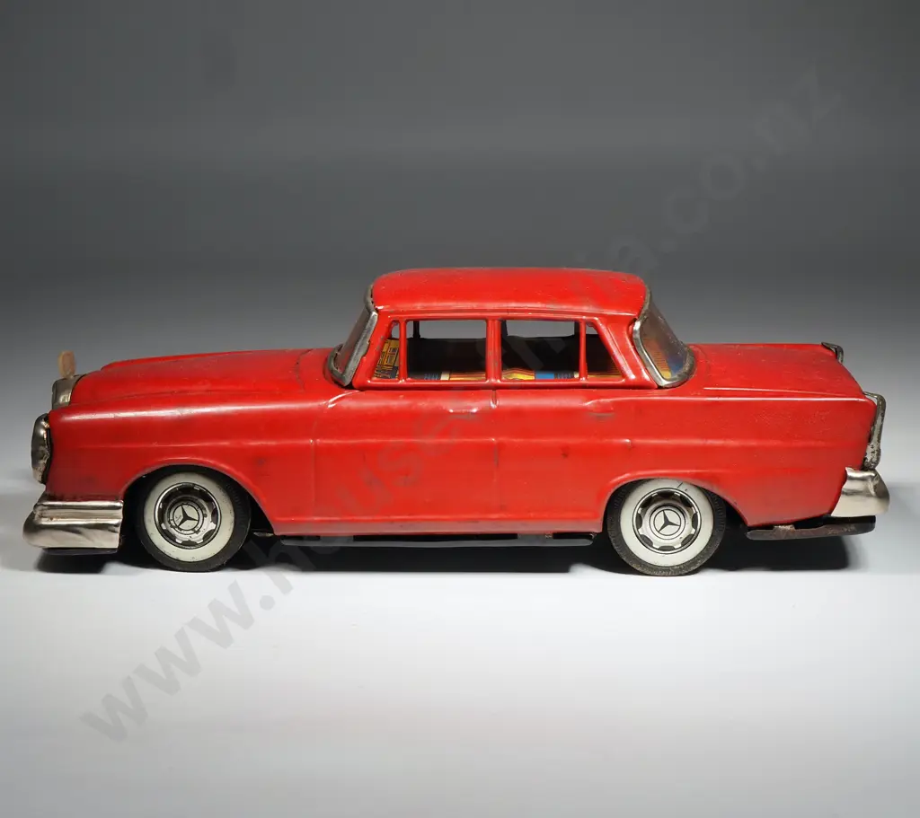 Vintage Tin Plate Mercedes Benz: 220S. Made In Japan Image 1++
