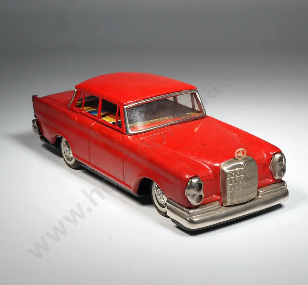 Vintage Tin Plate Mercedes Benz: 220S. Made In Japan Image 1++