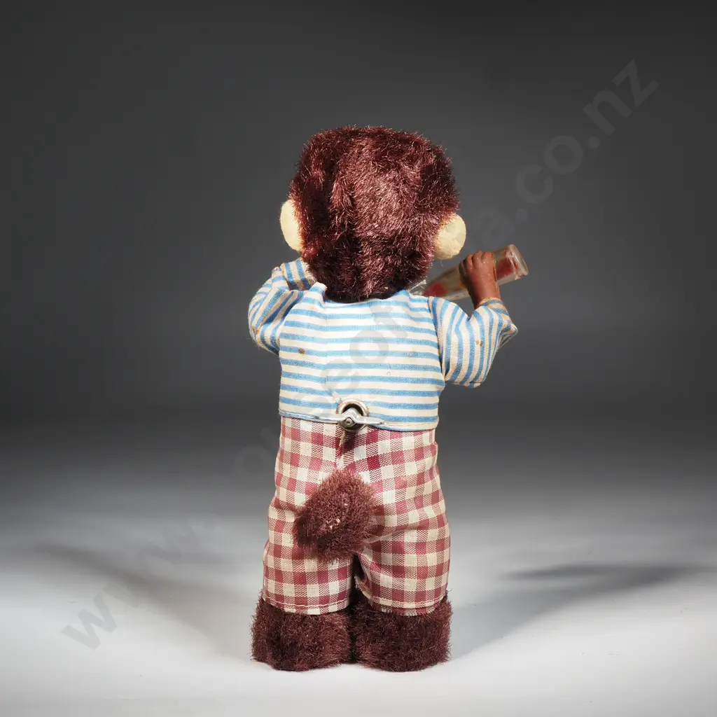 Vintage 'Bar-B-Q' Monkey Mechanical Made In Japan Image 1++
