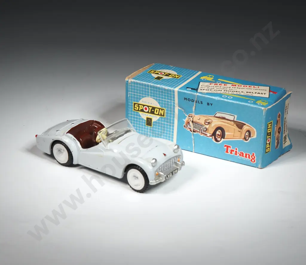 Spot-On - Tri-Ang- Triumph 'TR3' In Original Box Image 1++