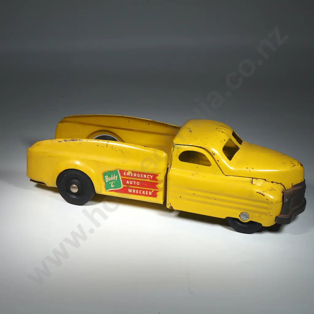 Buddy L Emergency Auto Wrecker Toy Truck Image 1++