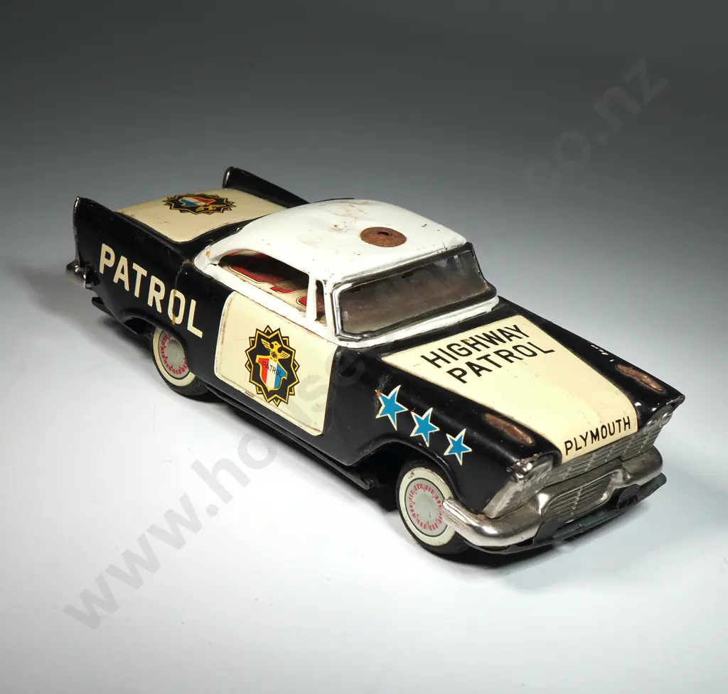 Highway Patrol - Tin Car, Made in Japan Image 1++