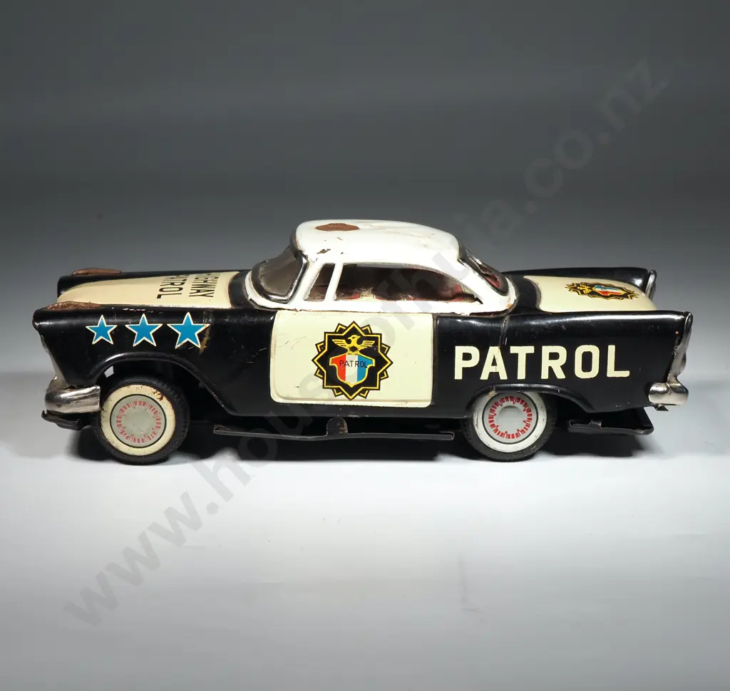 Highway Patrol - Tin Car, Made in Japan Image 1++
