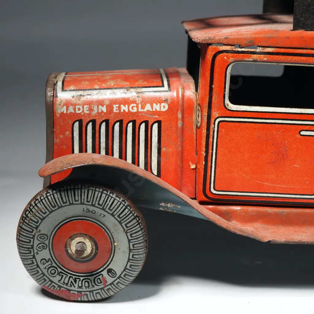 Tin Fire Truck - Made in England Image 1++