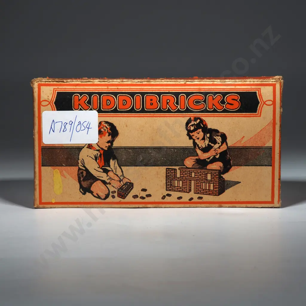 Box of Kiddibricks - Made & Packed in New Zealand - Original Box - Opened Image 1++