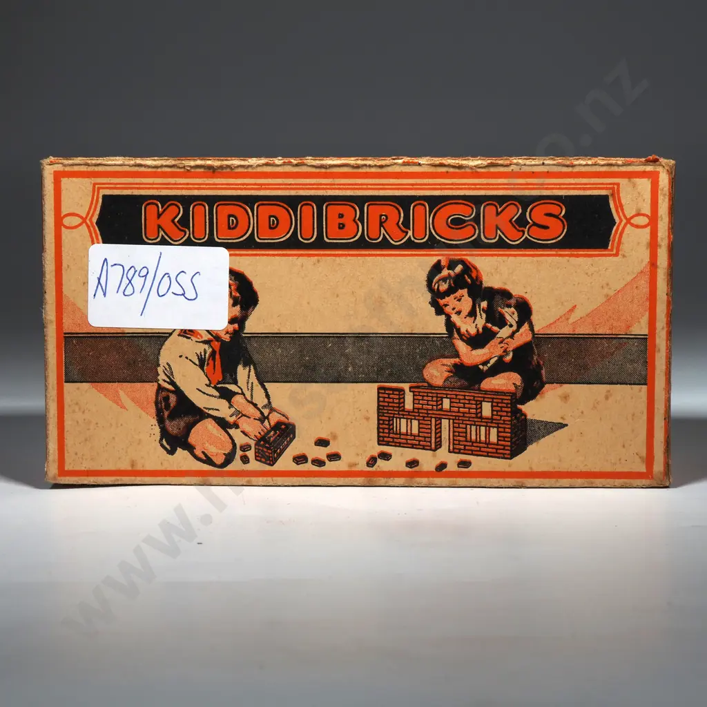 Box of Kiddibricks - Made & Packed in New Zealand - Original Box - Opened Image 1++