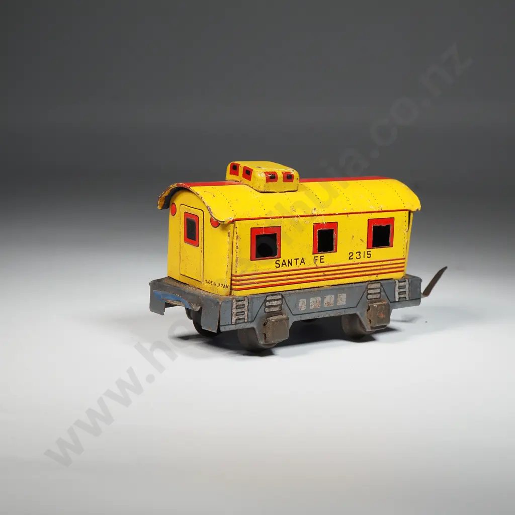 Haji - Tin Litho Caboose - Made In Japan Image 1++
