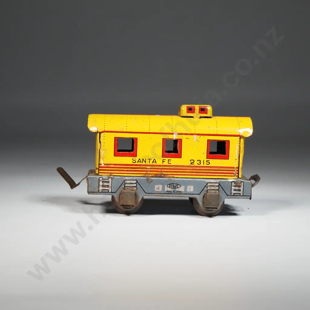 Haji - Tin Litho Caboose - Made In Japan Image 1++