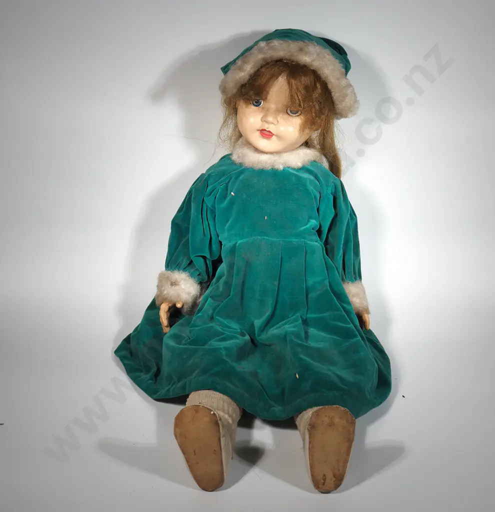 Vintage Tall  Hard Plastic w Sleeping Eyes & Open Mouth  Image 1++