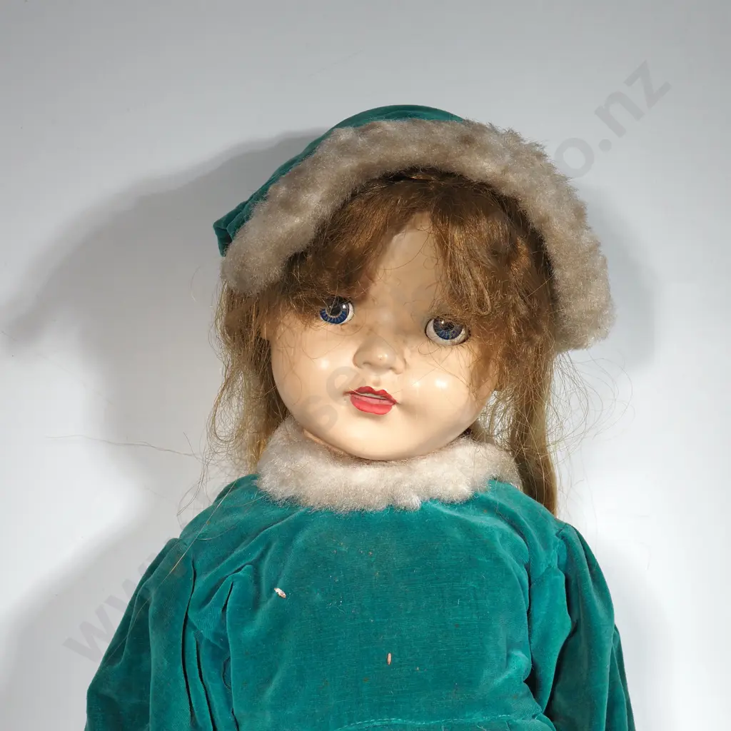 Vintage Tall  Hard Plastic w Sleeping Eyes & Open Mouth  Image 1++