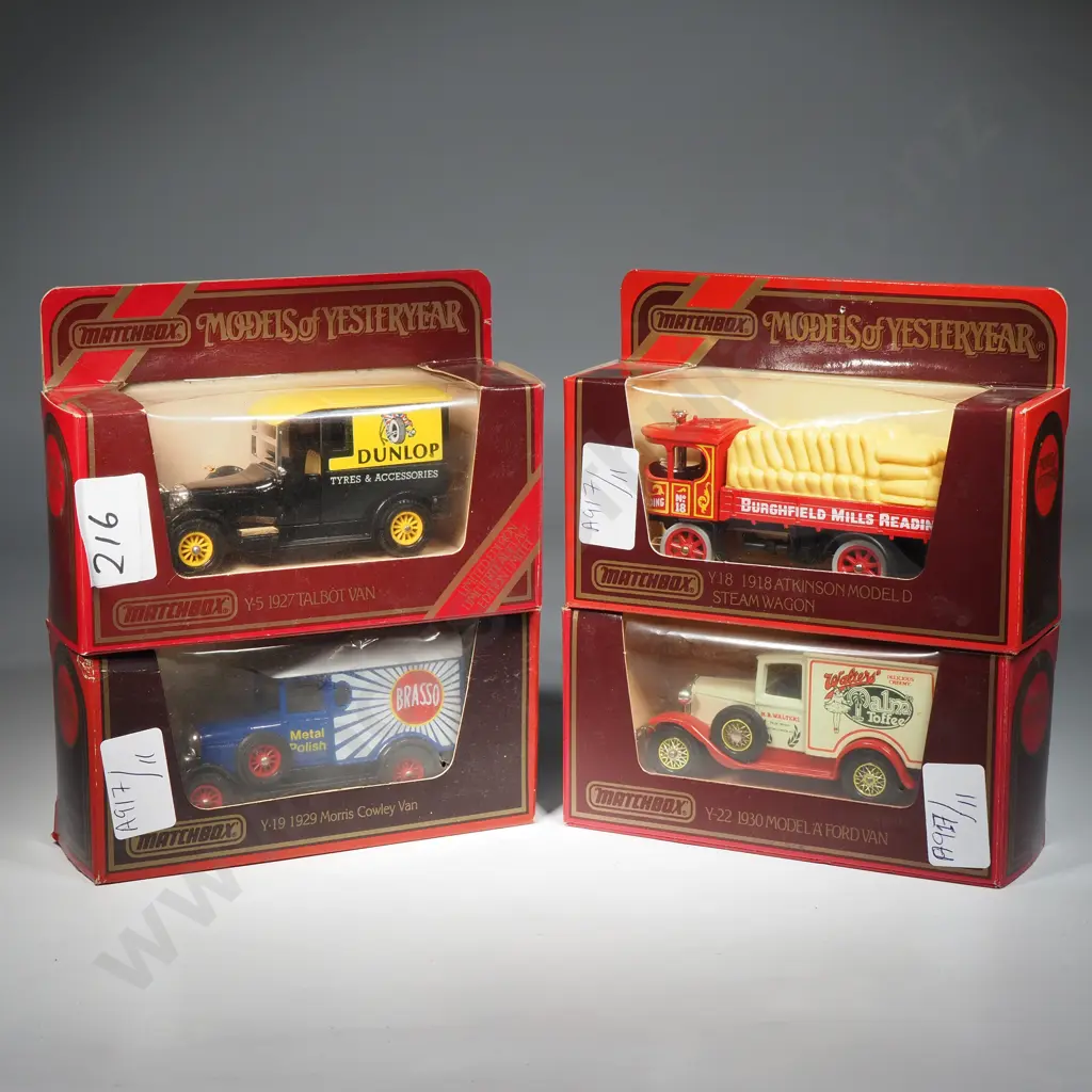 Four Matchbox Models of Yesteryear Image 1++