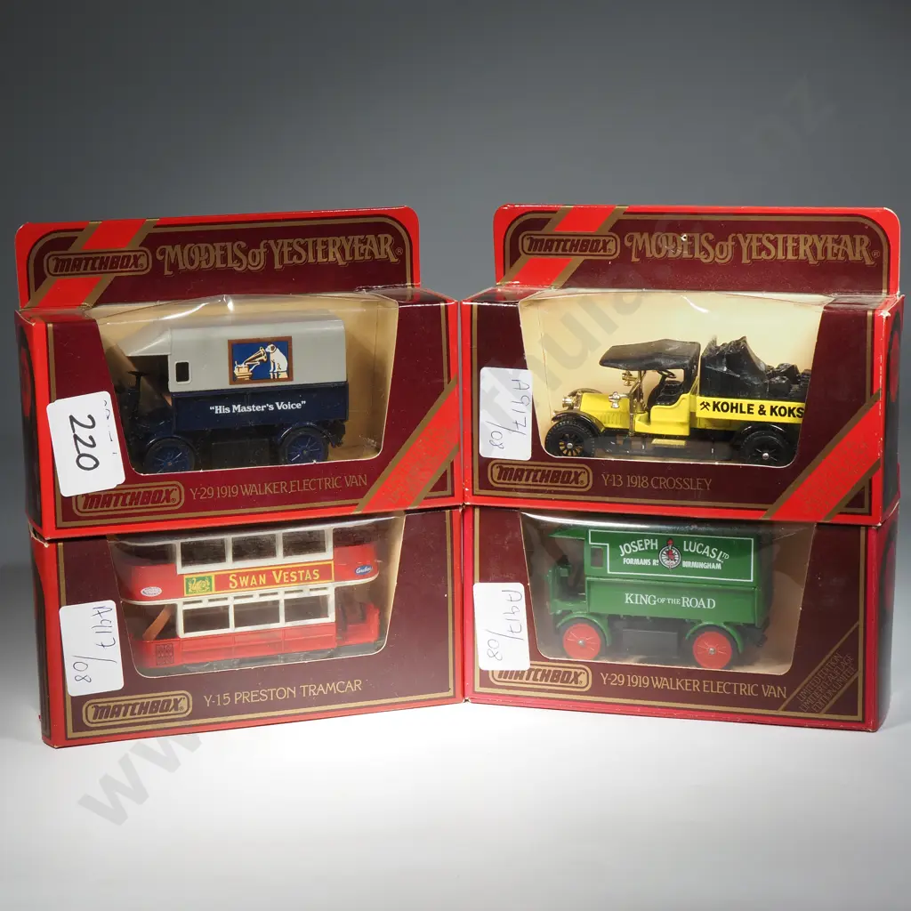 Four Matchbox Models of Yesteryear Image 1++