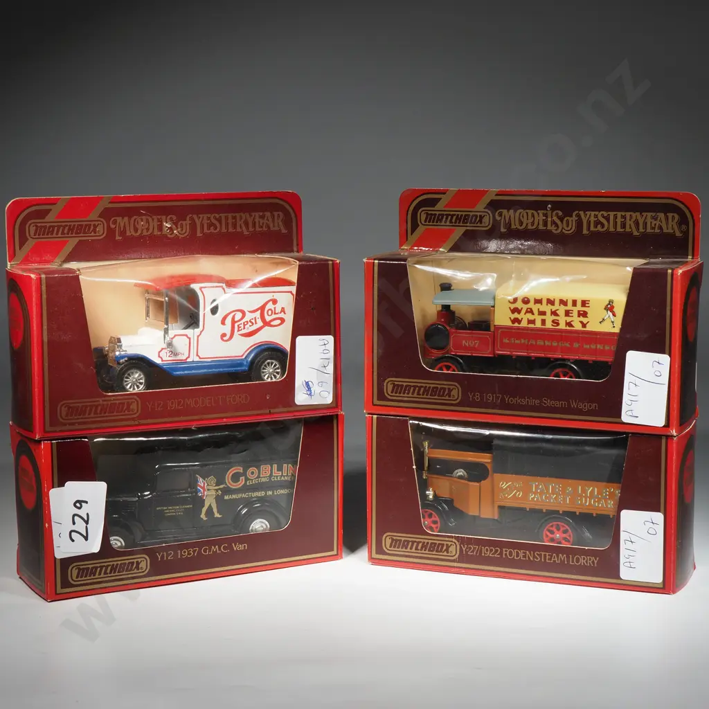 Four Matchbox Models of Yesteryear Image 1++