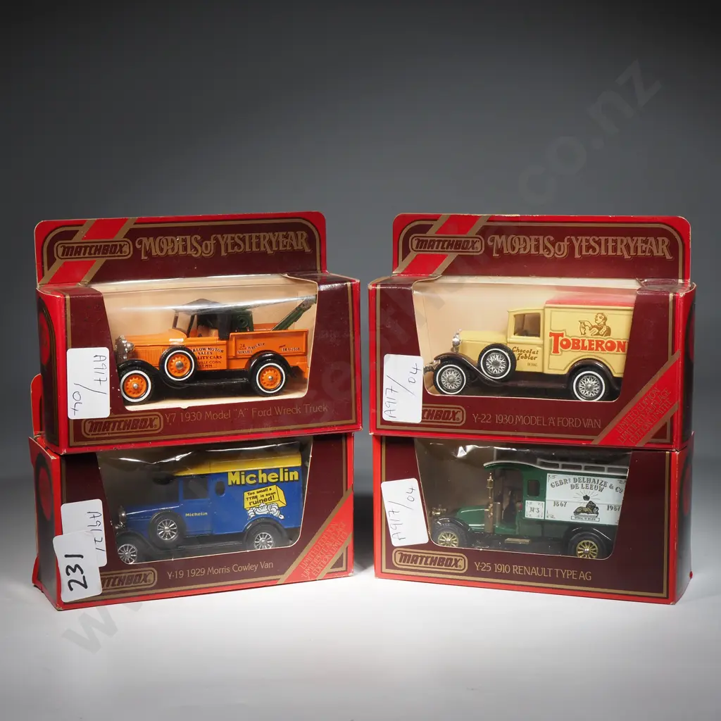 Four Matchbox Models of Yesteryear Image 1++