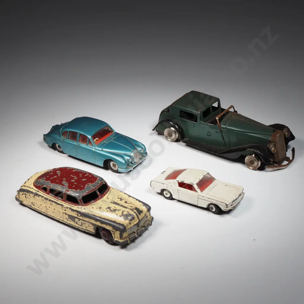 Two Dinky Toy Cars and One Minic Toy Car Image 1++