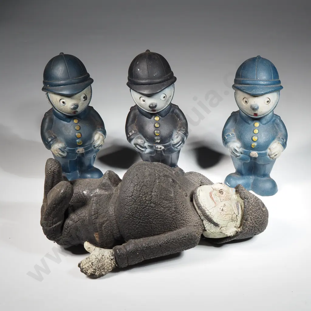 Rubber Policemen x 4 Image 1++