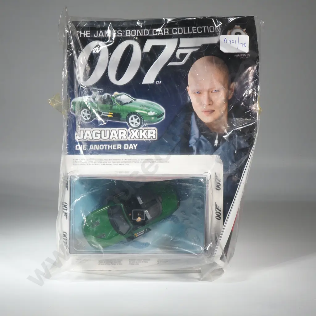 DY6 James Bond Car Collection 1/43 O Scale, Jaguar XKR, Die Another Day Image 1++