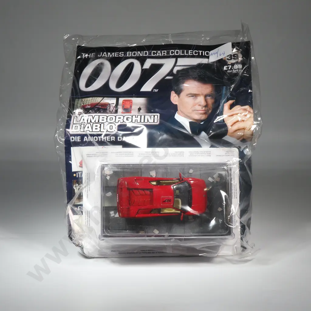 DY39James Bond Car Collection 1/43 O Scale, Lamborgini Diablo, Die Another Day Image 1++