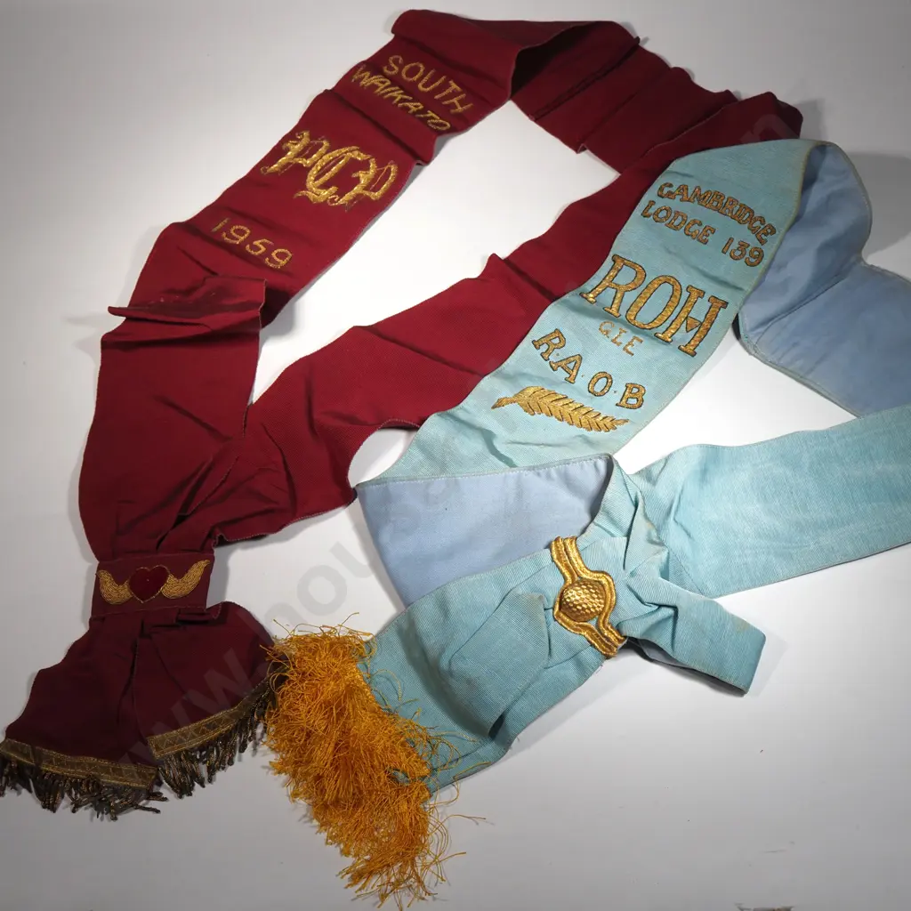 Two Ceremonial Sashes Image 1++