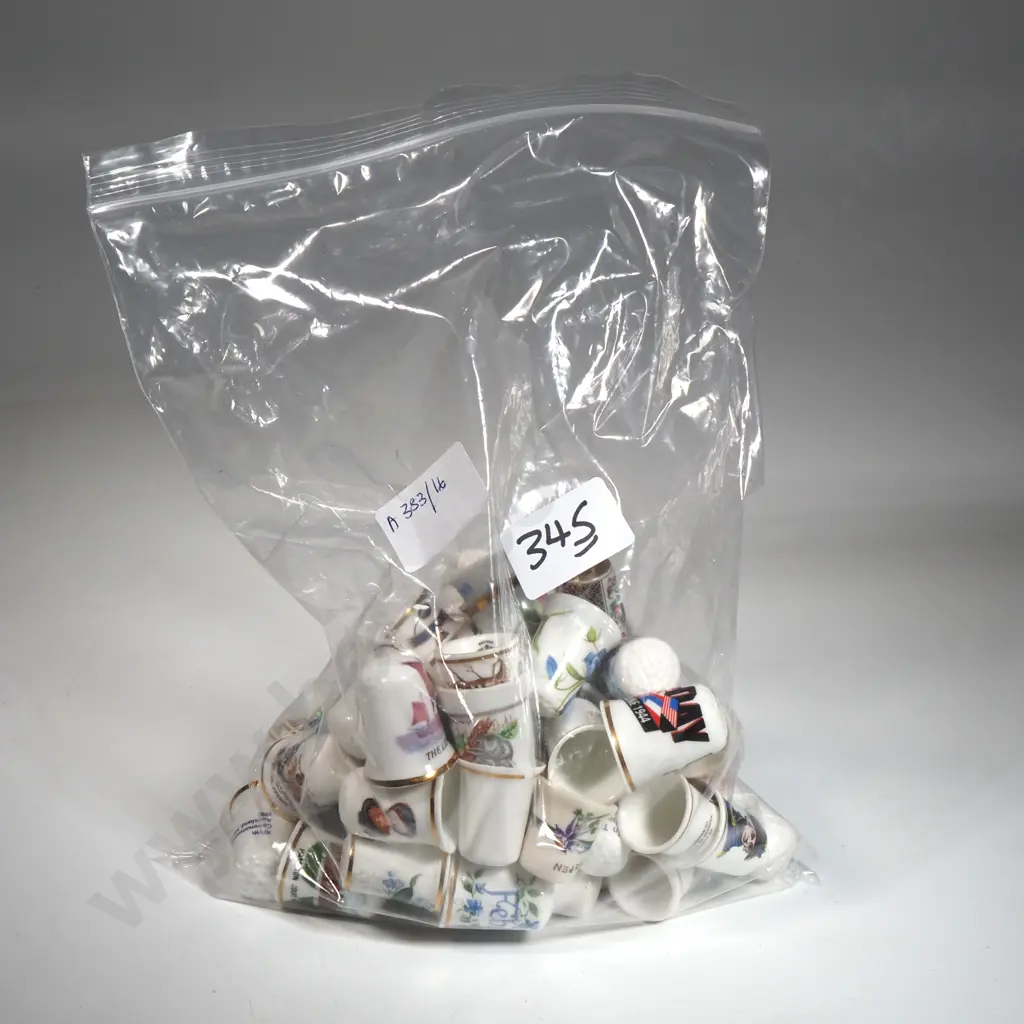 Collection of China Thimbles Image 1++