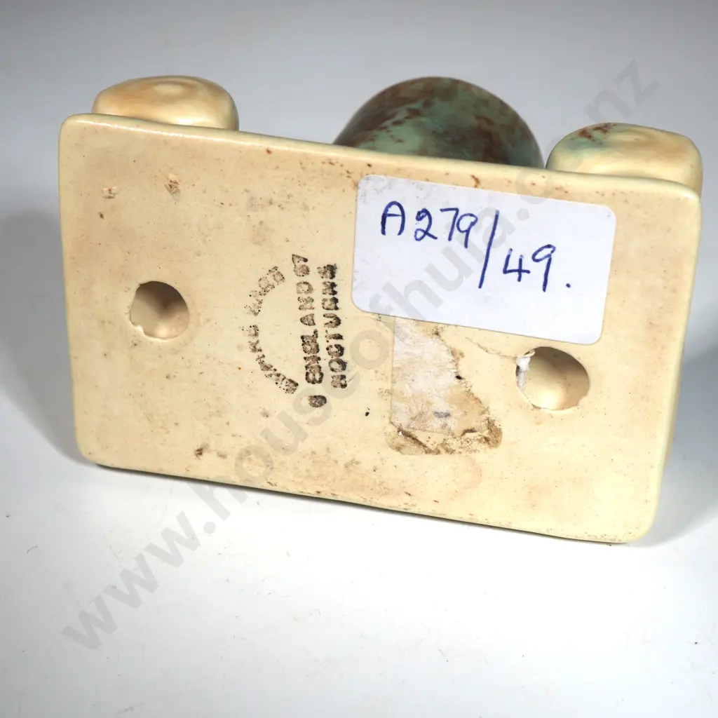 Empire Ware  Art Deco Speckled  Candlestick  Image 1++