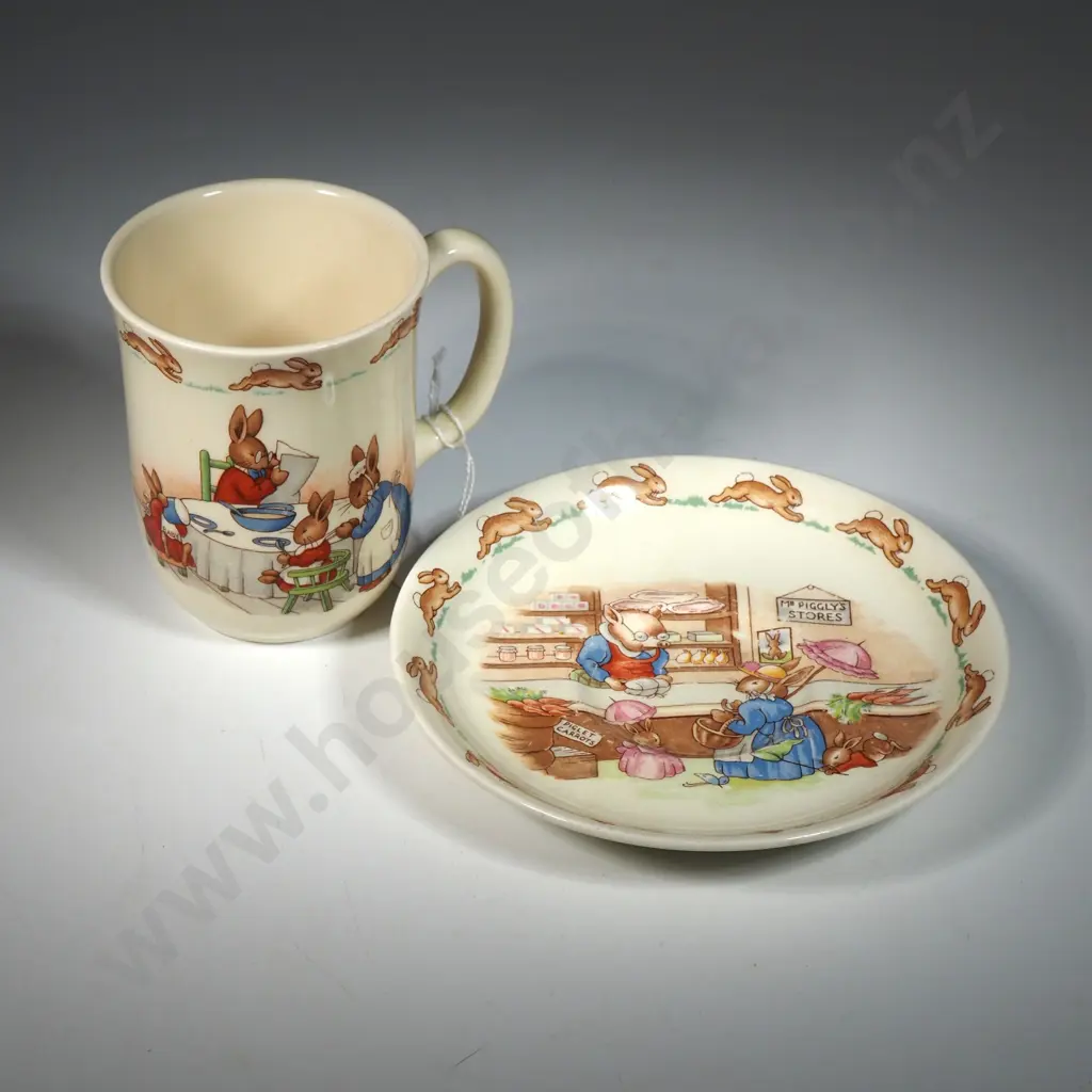 Vintage Royal Doulton Bunnykins Mug & Under Saucer  Image 1++