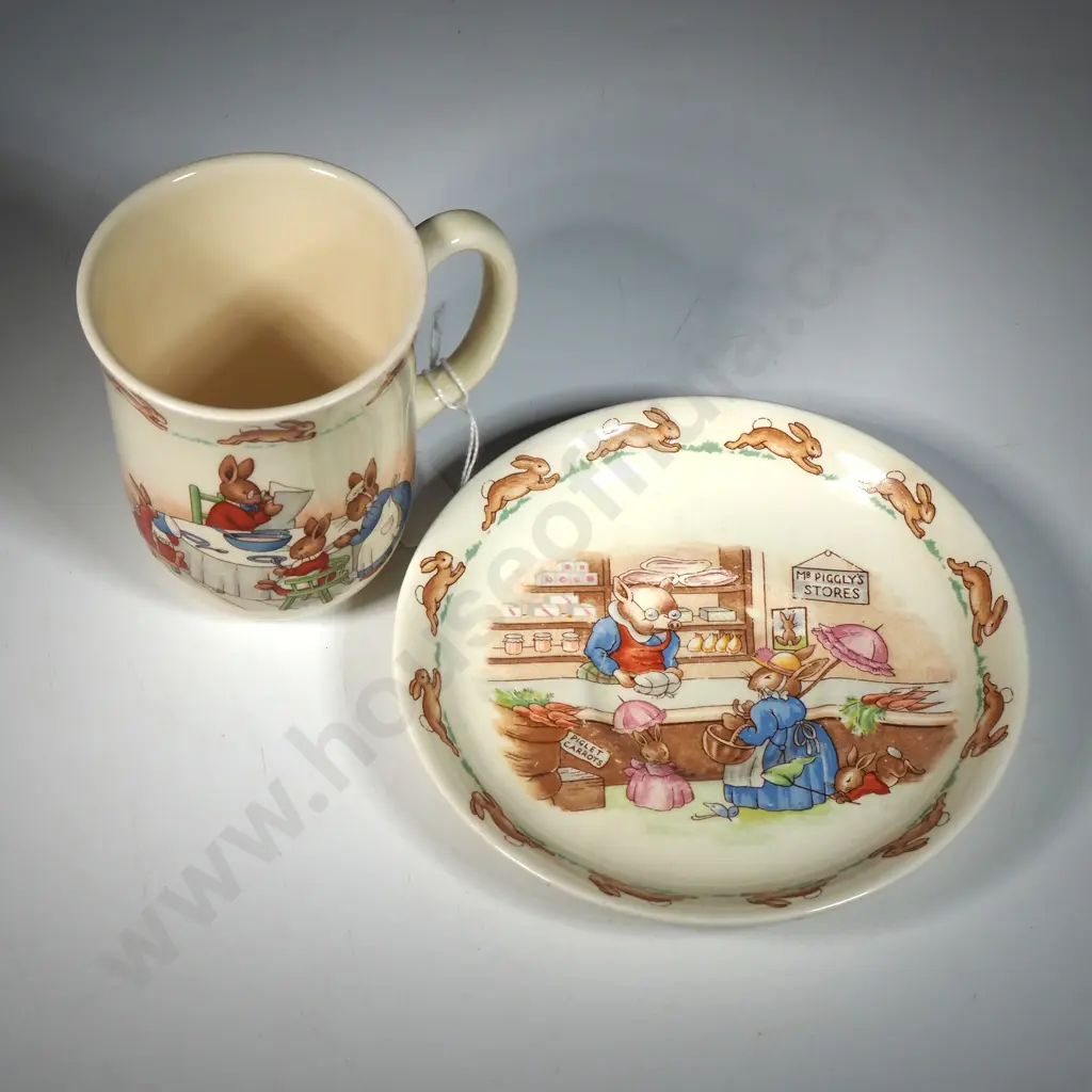 Vintage Royal Doulton Bunnykins Mug & Under Saucer  Image 1++