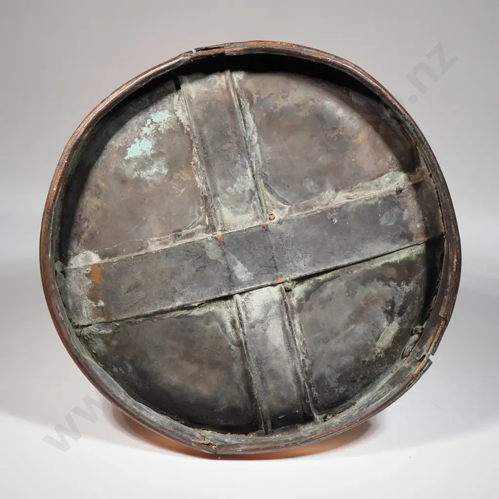 Large Two Gallon Copper Jug Image 1++